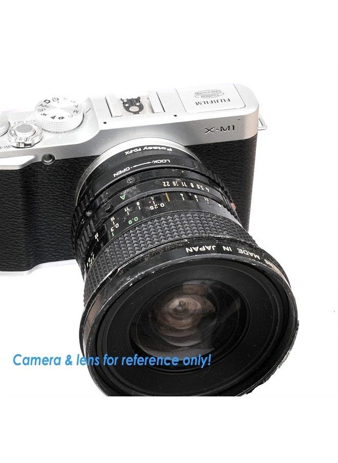 Fotasy - FD Lens to Fuji X Adapter, Canon FD Lens to Fujifilm X Mount Adapter, Compatible with Fujifilm X-Mount X-Pro2 X-E2 X-E3 X-A5 X-M1 X-T1 X-T2 XT3 X-T10 X-T20 X-T30 X-H1 - Image 1