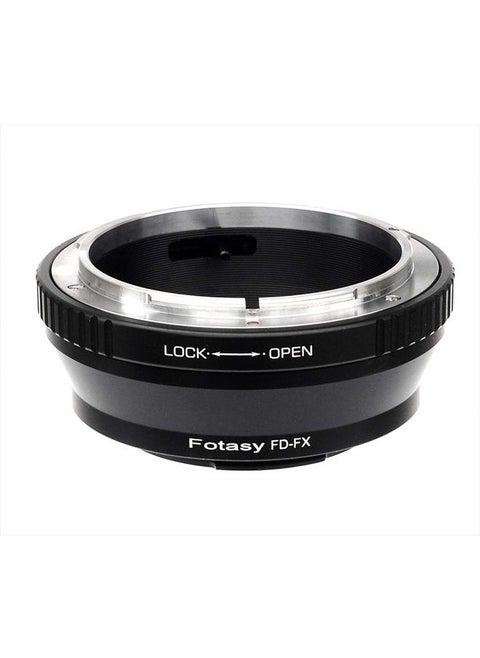FD Lens to Fuji X Adapter, Canon FD Lens to Fujifilm X Mount Adapter, Compatible with Fujifilm X-Mount X-Pro2 X-E2 X-E3 X-A5 X-M1 X-T1 X-T2 XT3 X-T10 X-T20 X-T30 X-H1