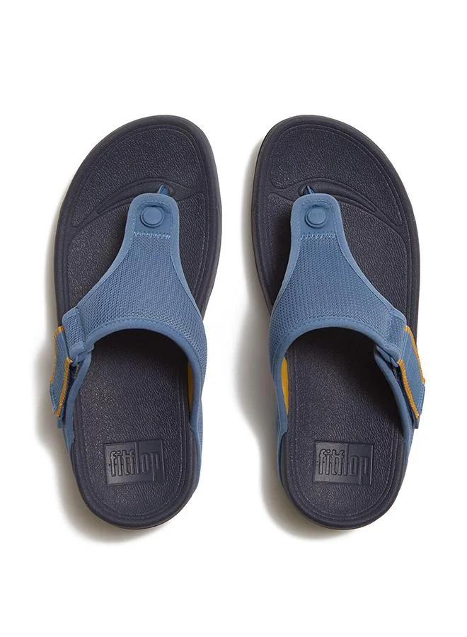 Fitflop TRAKK MENS ADJ. W/RESISTANT MESH TOE-POST SANDALS