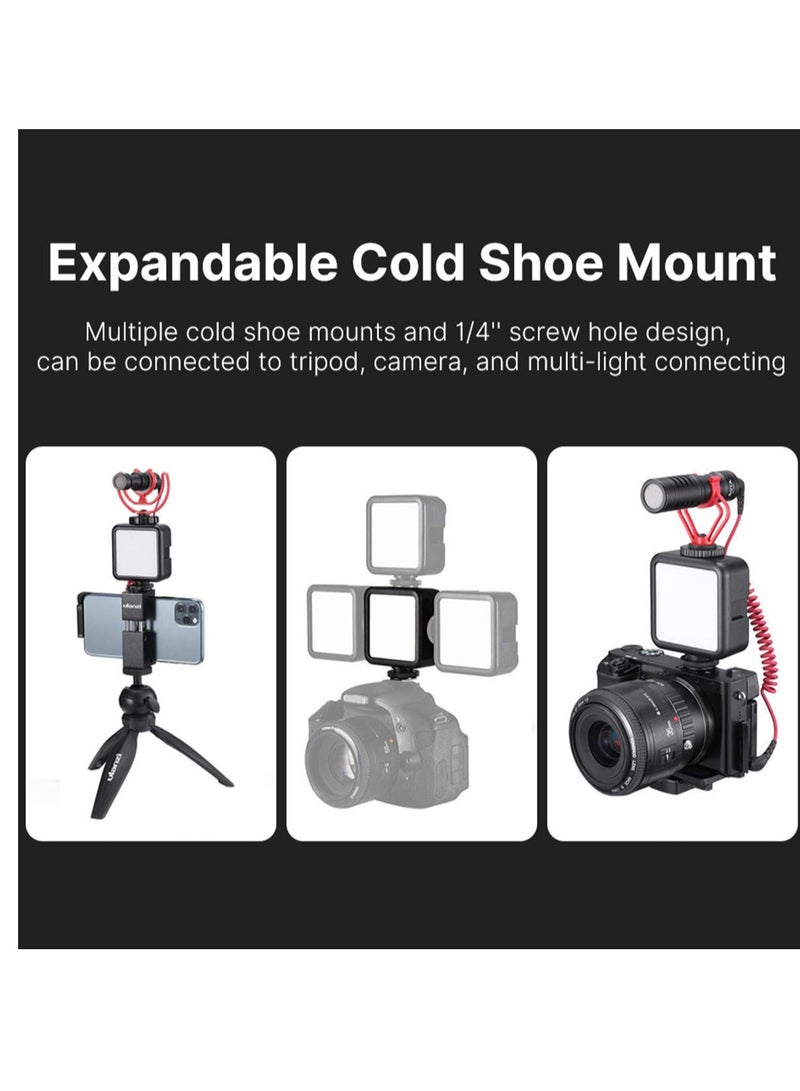 KASTWAVE RGB Video Light, LED Camera Light 360 ° Full Color Portable Vlog Photography Lighting Rechargeable 2500K-9500K Adjustable Cell Phone Ambient Fill Light Support Magnet Adsorption - Image 5