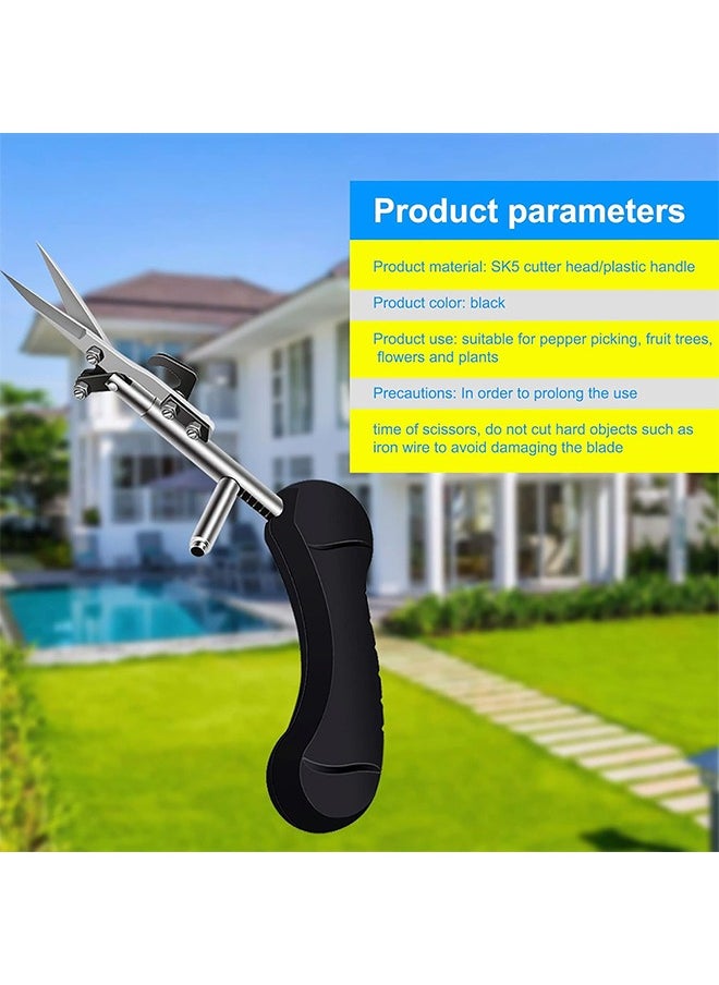 Generic Fruit And Herb Cutting Scissors Non Slip And Comfortable For The Hand  - Image 3