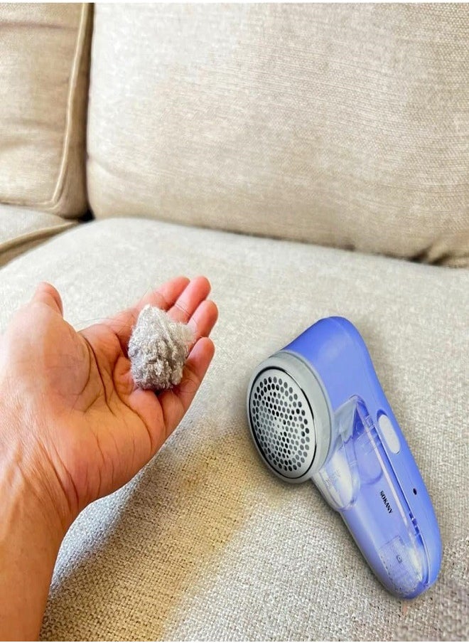 sokany Sokany Electric Rechargeable Lint Remover from Clothes wonder lint Blue SK-866  - Image 4