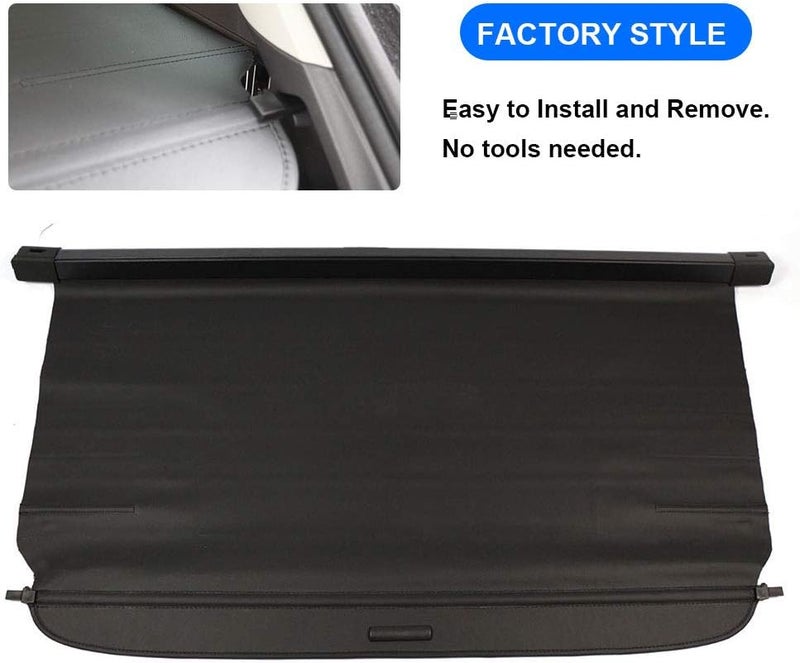 BOPARAUTO Cargo Cover for Jeep Patriot 2007-2016 - Rear Trunk Security Shade - Image 2