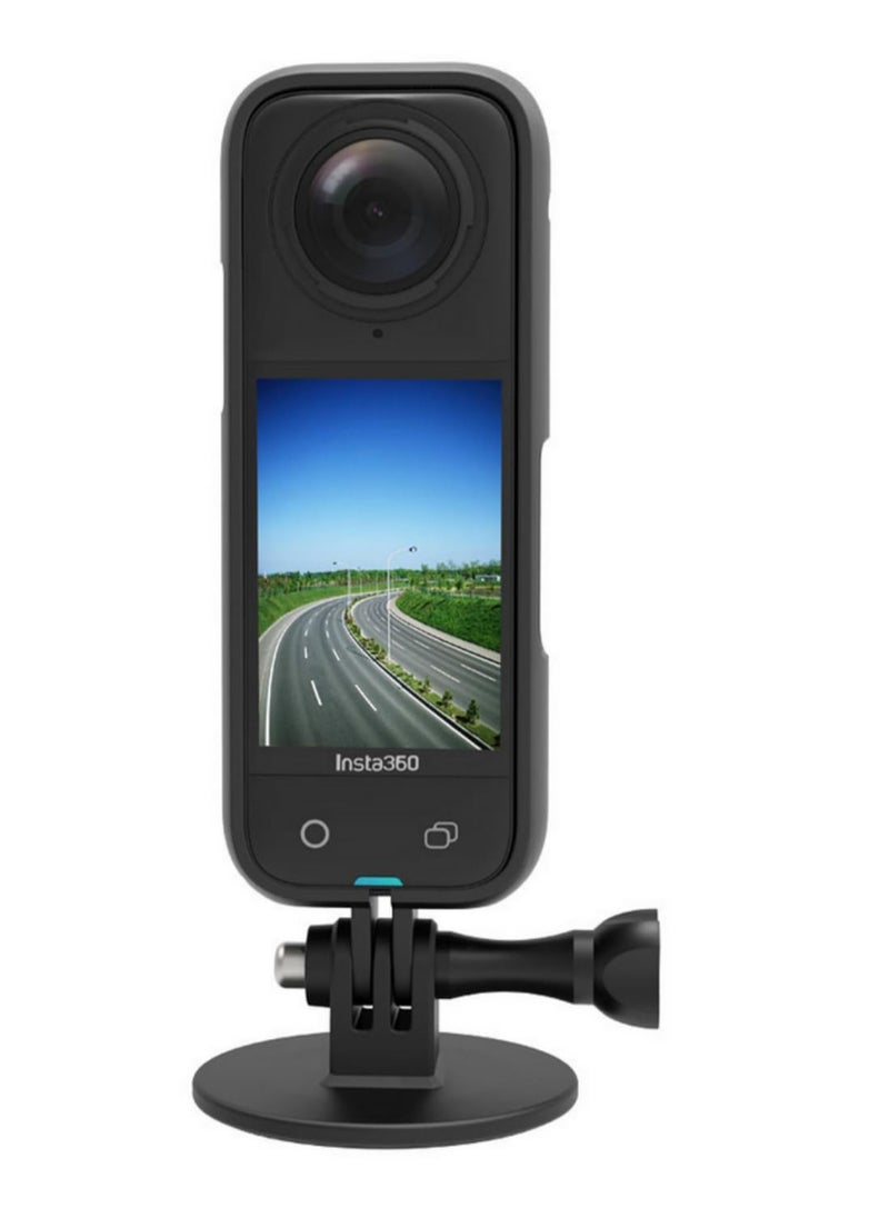 Generic For Insta360 X4 Protective Cover Plastic Frame Panoramic Cage Adapter Mount for Insta360 X4 Sports Camera Accessories Durable ABS Material Scratch Resistant Body and Lens Protection  - Image 5