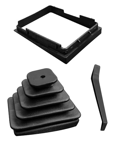 Vaticas Shifter Boot and Retainer Bezel Kit Replace 53000056 52078558 Fit for Jeep Wrangler TJ 1997 1998 1999 2000 2001 2002 2003 2004 - Image 1