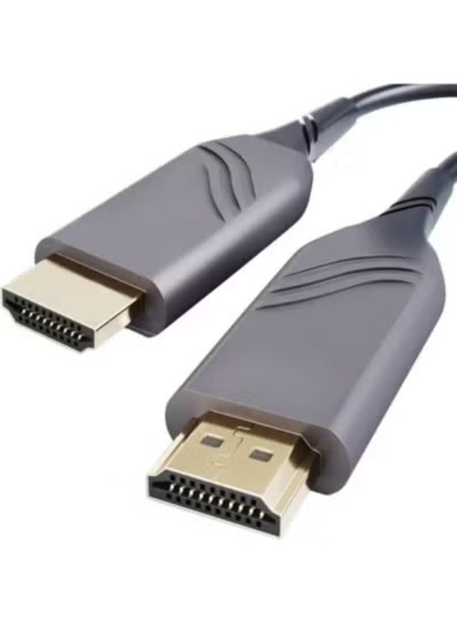 Certified 8K HDMI 2.1 Fiber Optic Cable 30m - Ultimate 48Gbps Ultra High Speed Cord - Guaranteed 0% Signal Loss for 8K@60Hz, 4K@120Hz, Durable & Flexible - Image 1