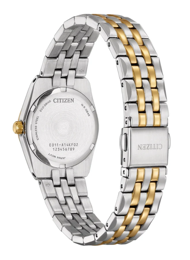 سيتيزن Citizen Women's Analog Green Dial Watch - EW2297-55X
