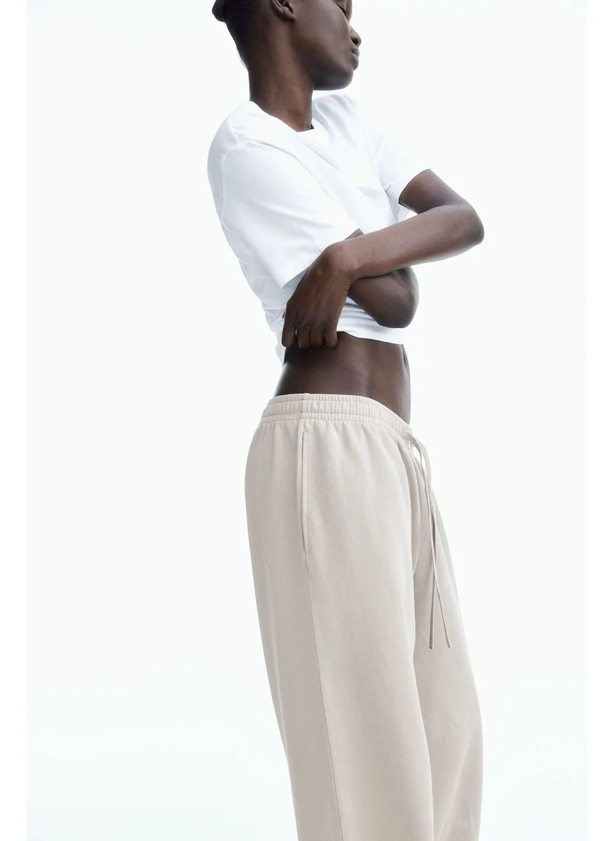 اتش اند ام Washed Cotton Sweatpants