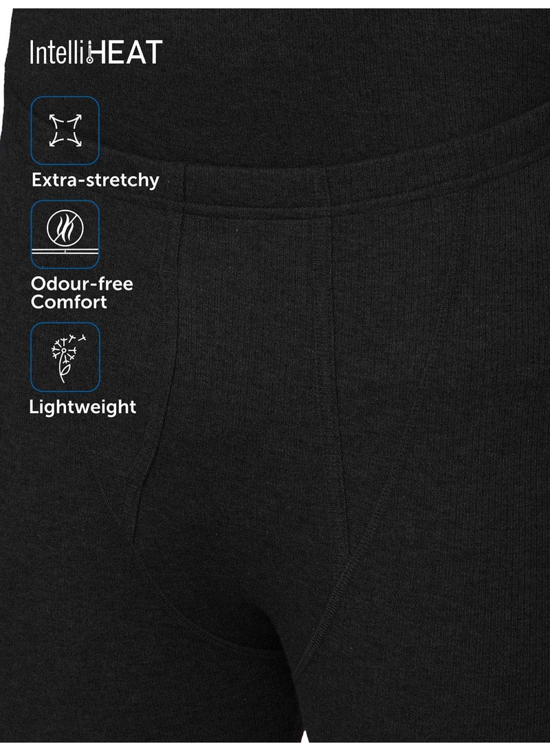 اكس واي اكس اكس مجموعة حرارية للرجال، مضادة للبكتيريا، لطيفة على البشرة مع الاحتفاظ بالحرارة، مجموعة Iللملابس الداخلية الحرارية بمقاس عادي - Image 5