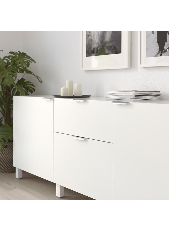 Zaboon Handle, stainless steel colour, 120 mm - Image 2