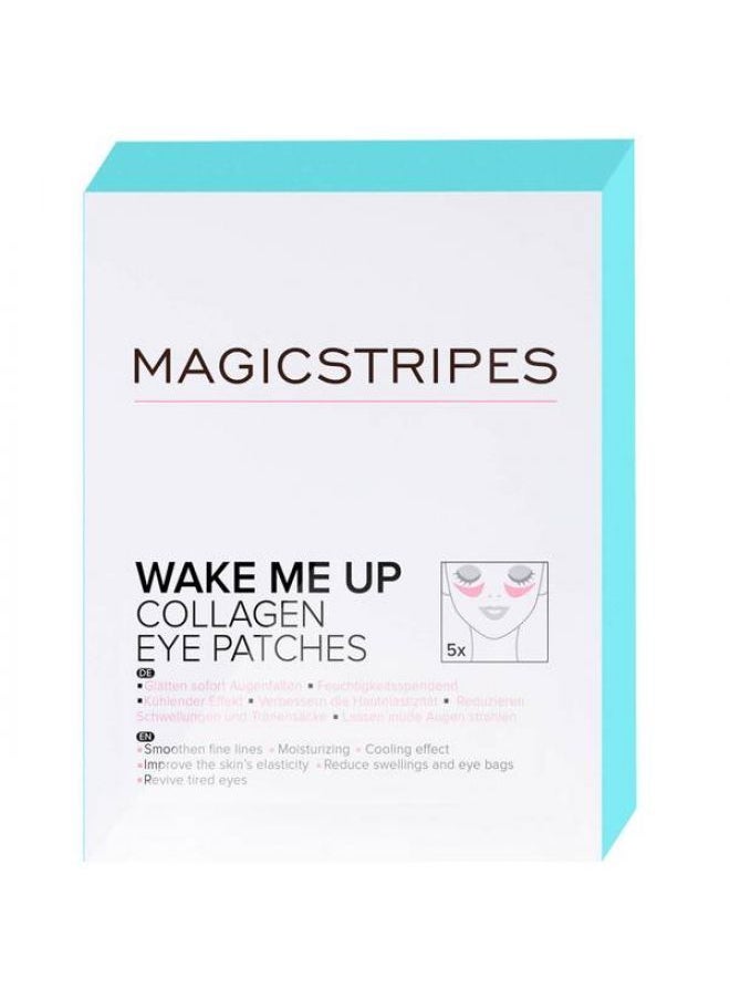 MAGICSTRIPES Wake Me Up Collagen Eye Patches x 5 Sachets