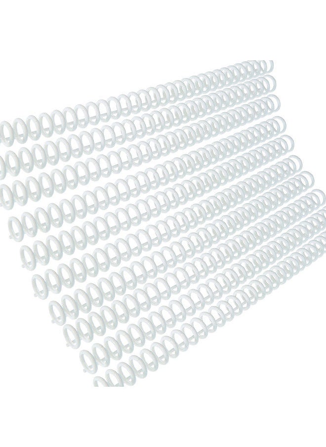 Kw-trio 10pcs Plastic 30-Hole Loose Leaf Binders Ring Binding Spines Combs 85 Sheets Capacity for DIY Paper Notebook Album Office School Supplies  - Image 1