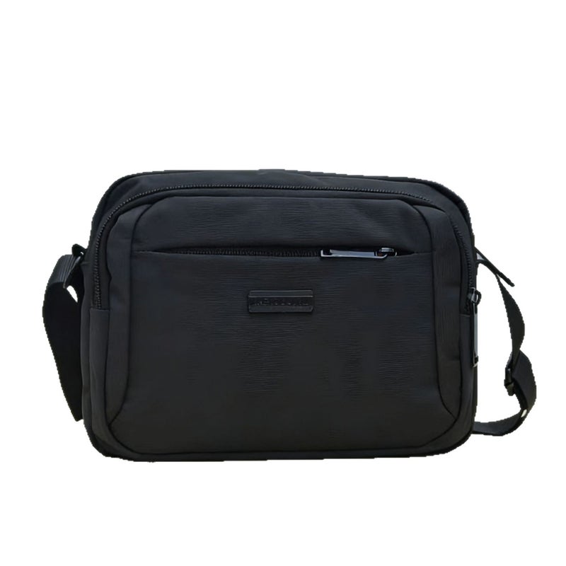 Men's Business Casual Crossbody Shoulder Bag Waterproof Lightweight Nylon Fits 15.6 Inch Laptop - Image 4
