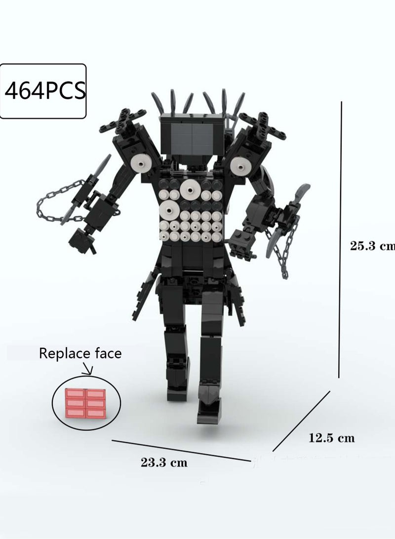 2024 New Titan Game Series Titan Man Building Block Toys Titan Game Multi-chain TV man - Image 2