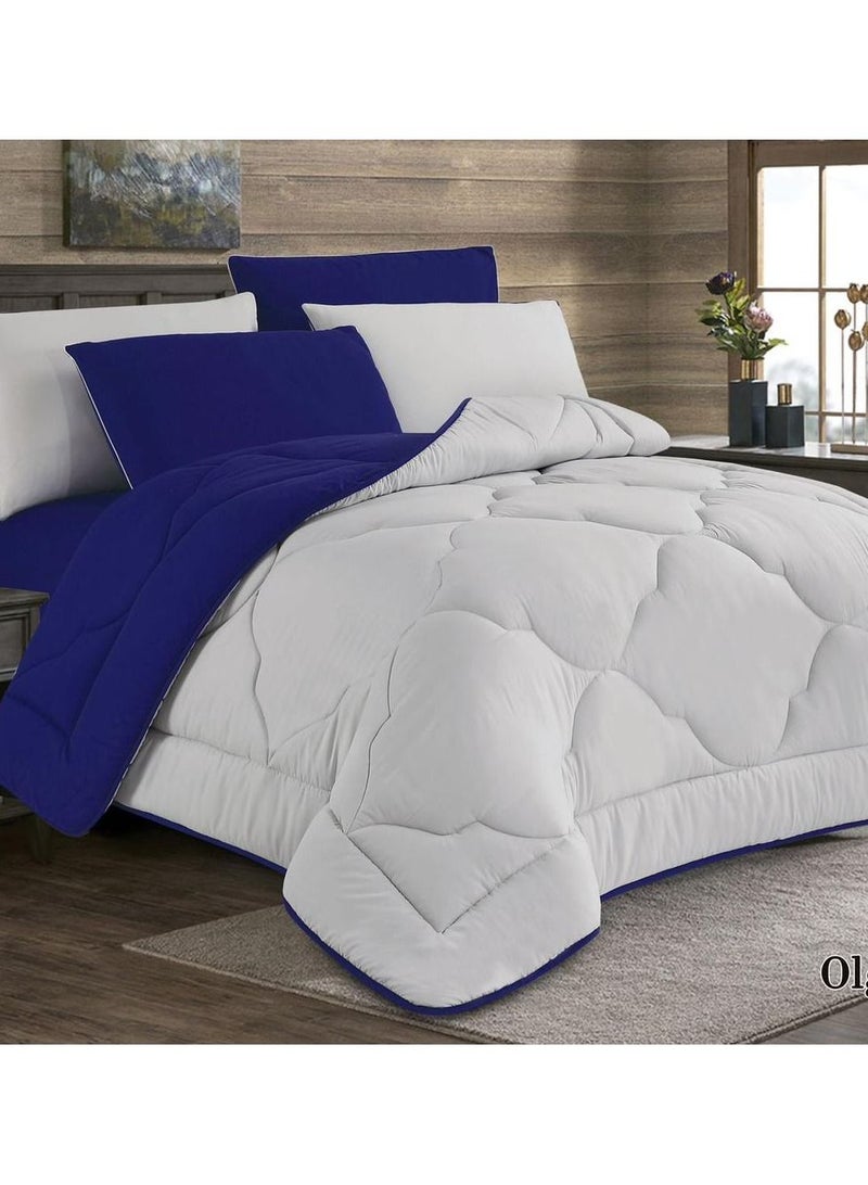 أورز طقم لحاف من اورز 6 قطع مقاس كنج نفرين - Image 1