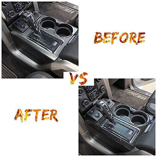 JeCar for F150 Gear Shifter Panel Cover Decoration Trim Frame ABS for Ford F150 Raptor 2009-2014 Accessories 1Pcs - Image 4