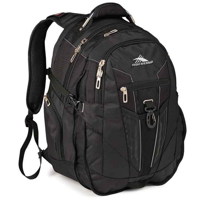 High Sierra XBT Business Laptop Backpack Black One Size