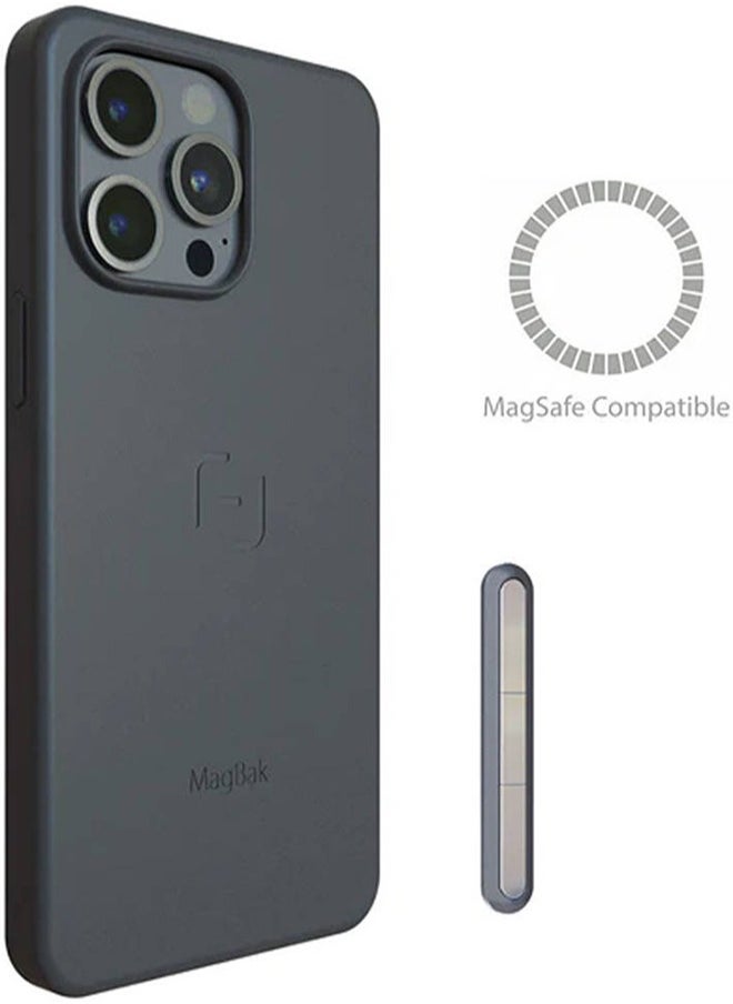 MagBak for iPhone 14 Pro Max series case with MagSticks to Mount Anywhere