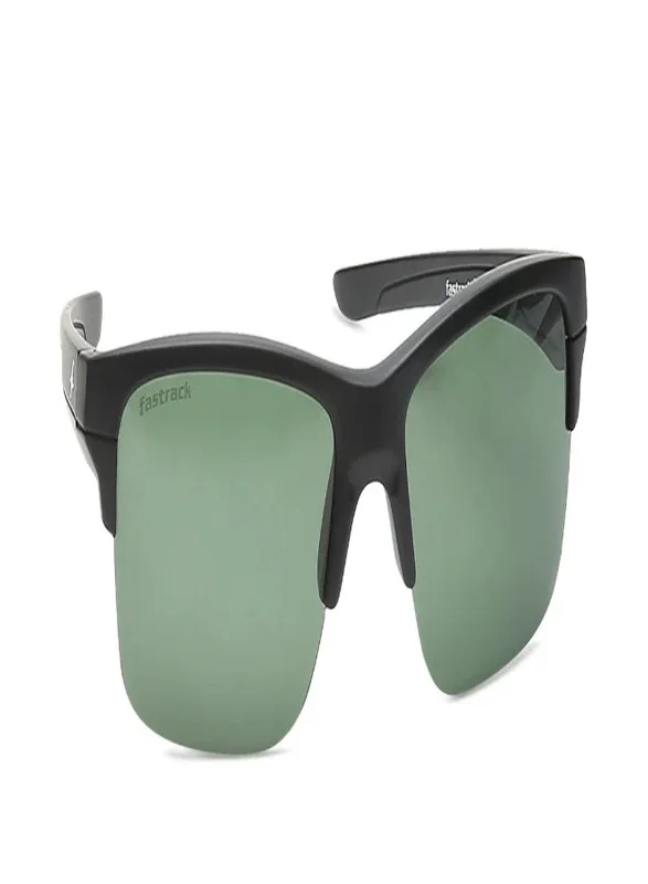 فاستراك نظارات شمسية رجالية مستطيلة سوداء