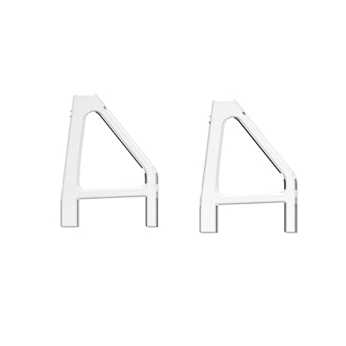 XBERSTAR Stand for PS5 Slim, for ps5 pro Cooling Feet, Horizontal Placement Bracket Holder for PS5 Slim Console Flat Stand (Disc Edition-A) - Image 4