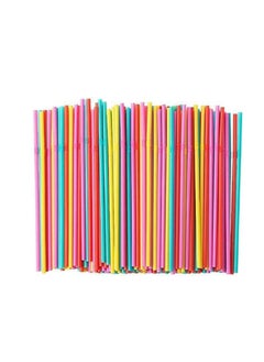 Flexible Drinking Straw - 100 Pcs
