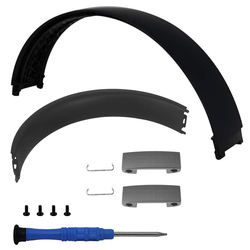 Adhiper Studio Pro Replacement Headband & Hinge & Cushion Replacement for Beats Studio Pro Headphone,Durable Parts Accessories Repair Kit Setï¼ˆBlackï¼‰ - Image 1