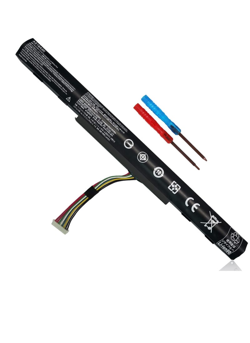 Generic - AS16A5K Battery for Acer Aspire E15 E5-575 E5-575G E5-576 E5-576G N16Q2 E5- E5-575-54E8 E5-575-54EB E5-575G-53VG E5-575G-57D4 E5-575G-76YK E5-576G-5762 AS16A8K 4INR19/66-1 - Image 1