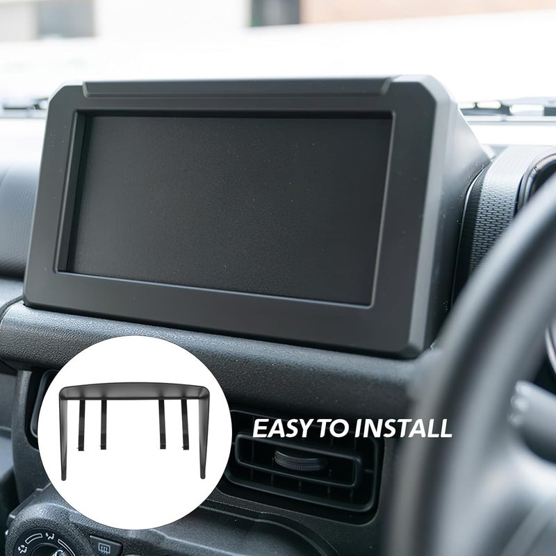 Universal 7-inch Car GPS Sun Visor Shade Cover, Vehicle Navigation Sunshade Protector, Anti-Glare Portable Sun Shield for Dashboard GPS Navigator, Automotive Interior Accessory - Image 4