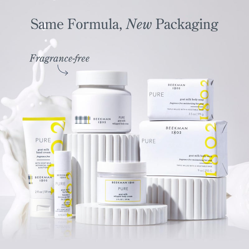 Beekman 1802 Goat Milk Soap Bar with Botanical Oils & Shea Butter - 9 oz - Gently Moisturizes, Exfoliates, and Nourishes for Soft, Healthy Skin - Cruelty-Free - Image 2