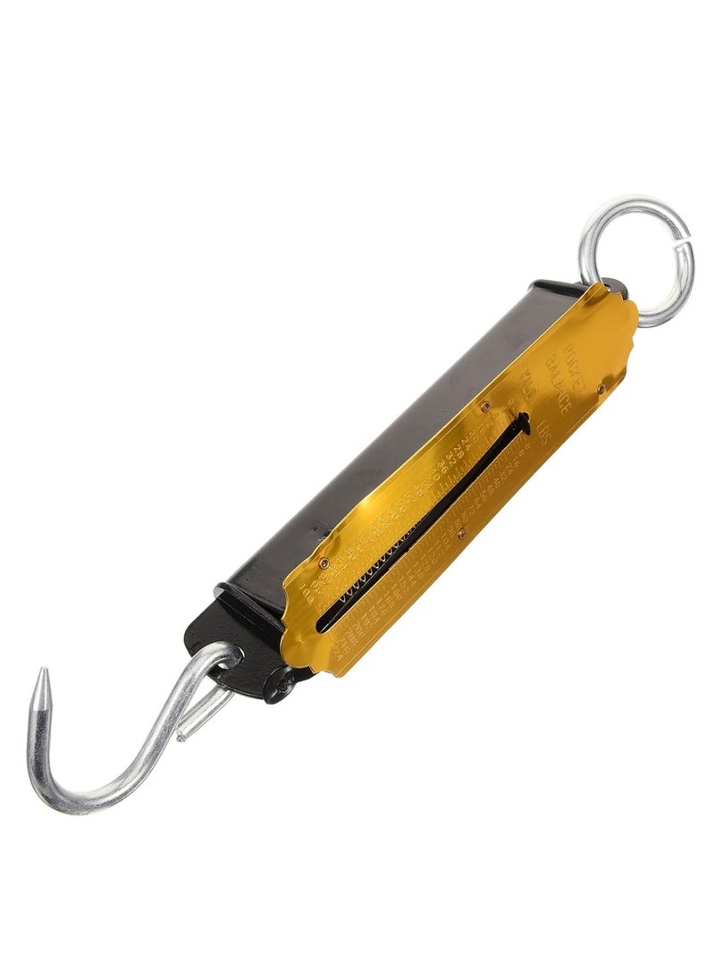 DEFAONS DEFAONS Pocket Balance Spring Scale 100Kg 224LBS Portable Hanging Hook Scale Mechanical Weight Measuring Tool for Travel Fishing Farming and Kitchen Use - 5 pcs  - Image 2