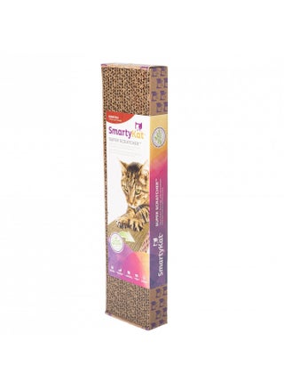 SmartyKat Super Scratcher Corrugated Cat Scratcher, Catnip Infusion Technology - Brown, Single Wide - pzsku/ZB95AEACBA70F65A44D2BZ/45/_/1731696461/cee1a15f-db05-4bea-995e-67d58f5bc1e4