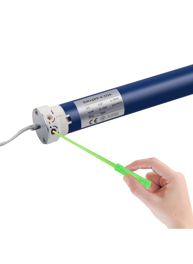 Rollerhouse s DM25DS 12V RV Electric Roller Shade Replacement Motor RV Motorized Blinds Shade Motor Working for 1-3/16” and 1.5” RV Replacement Shades - Image 1
