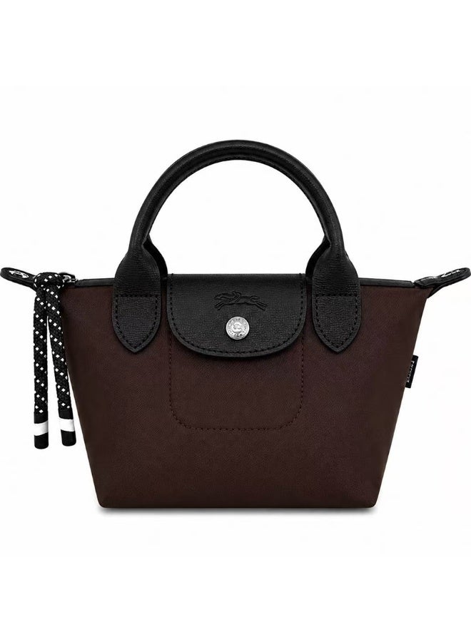 Longchamp Energy Large Crossbody Tote Bag, Chocolate Brown - Image 1