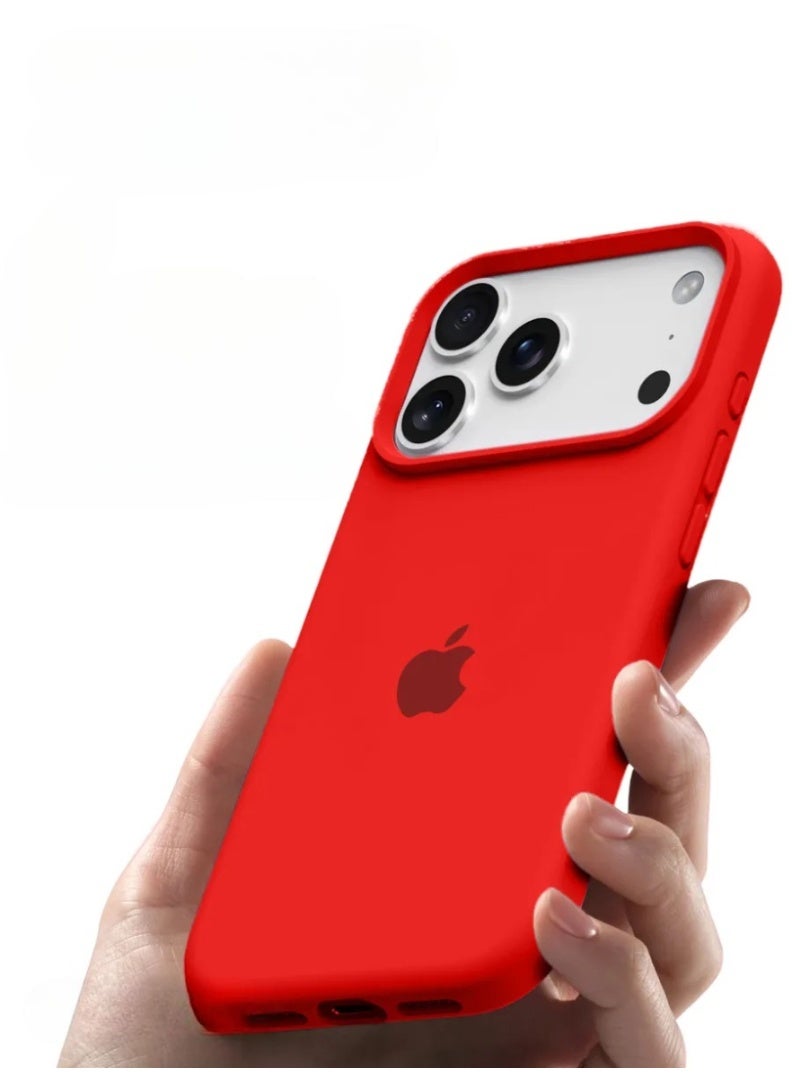 iPhone 17 Pro Case Silky Soft Touch Full-Body Protection  Cover For iPhone 17 Pro Anti-Scratch Shockproof Phone Case with Microfiber Lining Cover For iPhone 17 Pro - Image 5