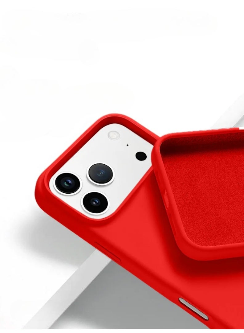 iPhone 17 Pro Case Silky Soft Touch Full-Body Protection  Cover For iPhone 17 Pro Anti-Scratch Shockproof Phone Case with Microfiber Lining Cover For iPhone 17 Pro - Image 3