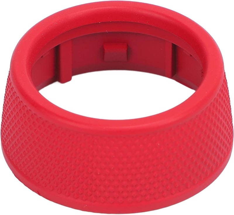 Steering Wheel Drive Mode Knob Cover Fit for 718 2016 to 2023 (982) and 911 2017 to 2019 (991.2) Sporty Driving Mode Knob Decorative Trim Plating Finish Lightweight ABS Plastic (Red) - Image 5