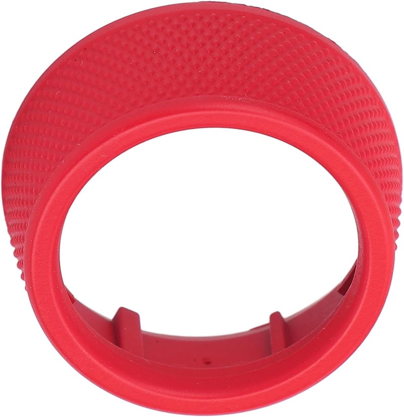 Steering Wheel Drive Mode Knob Cover Fit for 718 2016 to 2023 (982) and 911 2017 to 2019 (991.2) Sporty Driving Mode Knob Decorative Trim Plating Finish Lightweight ABS Plastic (Red) - Image 2