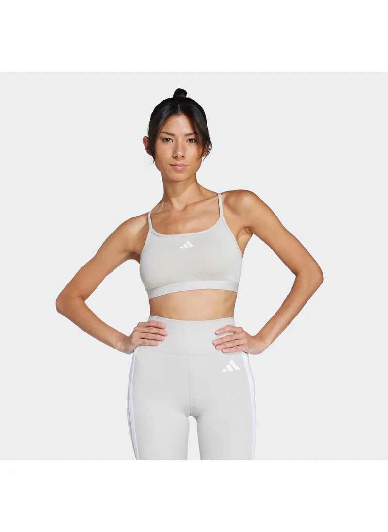 Adidas AeroReact Training 3Stripes Bra