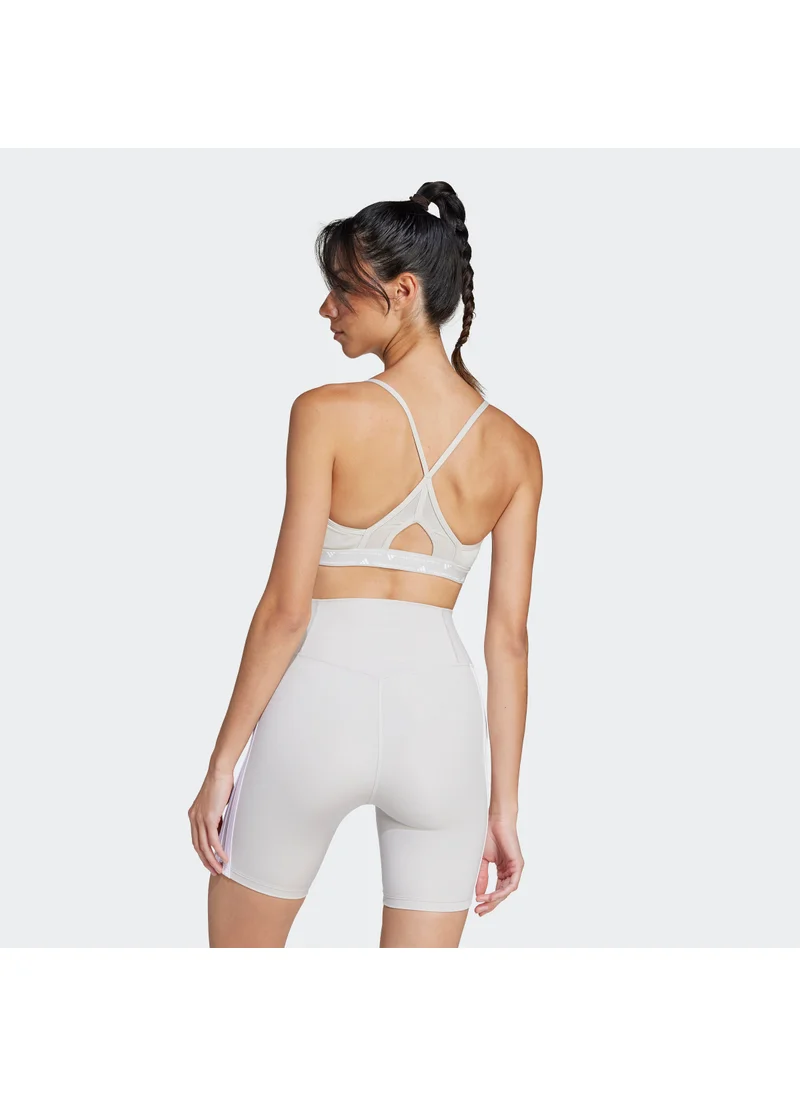 Adidas AeroReact Training 3Stripes Bra