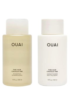 Ouai OUAI Fine Shampoo + Conditioner Set. Free from Sulfates. 10 oz Each.  - Image 1