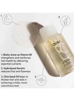Ouai OUAI Fine Shampoo + Conditioner Set. Free from Sulfates. 10 oz Each.  - Image 3