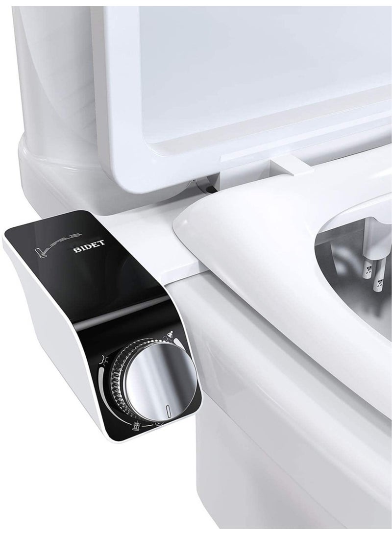 Adjustable Water Pressure Bidet Self-Cleaning Nozzle Fresh Water Non-Electric Bidet Attachment for Toilet Seat Easy Installation - Image 1