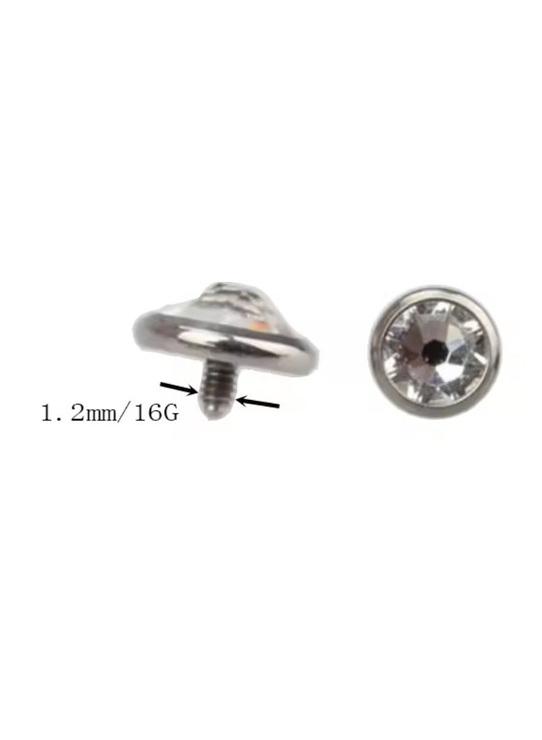 Micro dermal top titanium jewelry - Image 2