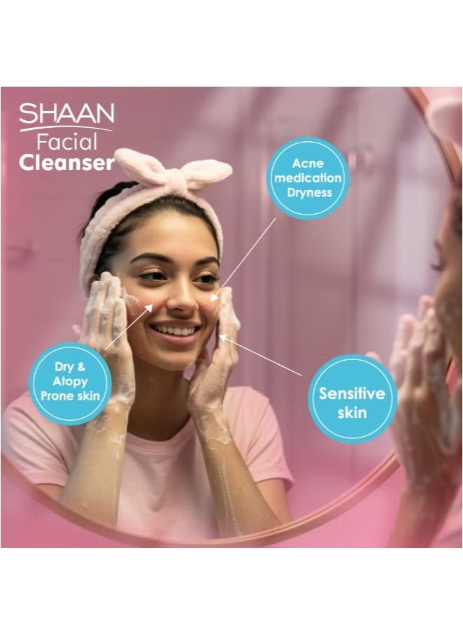 Shaan - Facial Cleanser with Vitamin E and C 250ml - Image 1
