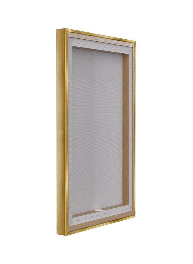 Stupell Industries Brown Horse Portrait Gold Framed Floater Canvas Wall Art Design by Spirit Horse - Image 5
