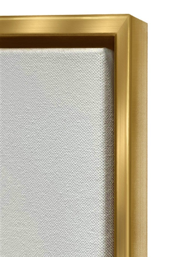 Stupell Industries Brown Horse Portrait Gold Framed Floater Canvas Wall Art Design by Spirit Horse - Image 3