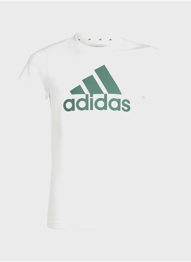 Adidas Essentials Big Logo Cotton T-Shirt
