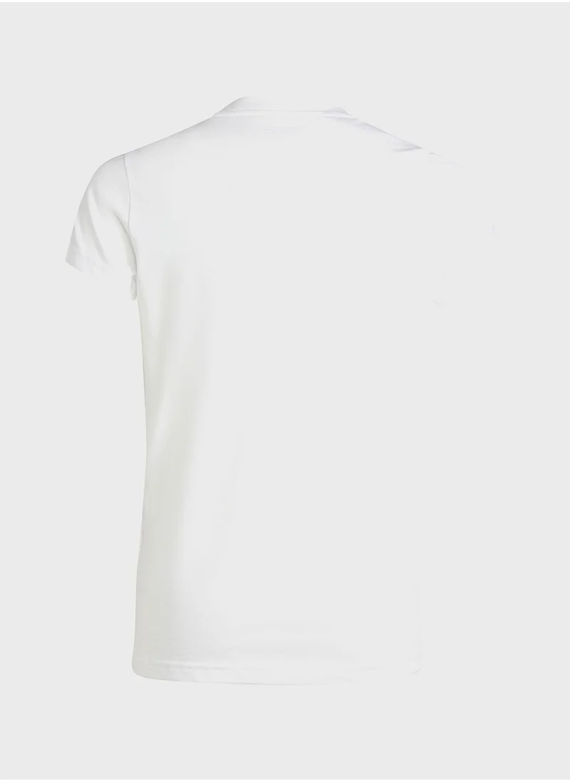 Adidas Essentials Big Logo Cotton T-Shirt