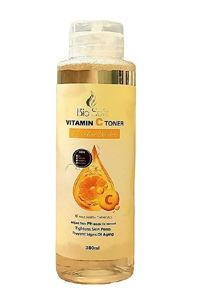 Bio Soft Vitamin C Toner Micellar Water 380ML  - Image 1
