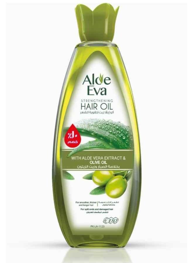 Aleo Eva Strengthening Hair Oil With Aloe Vera & olive oil 170ml